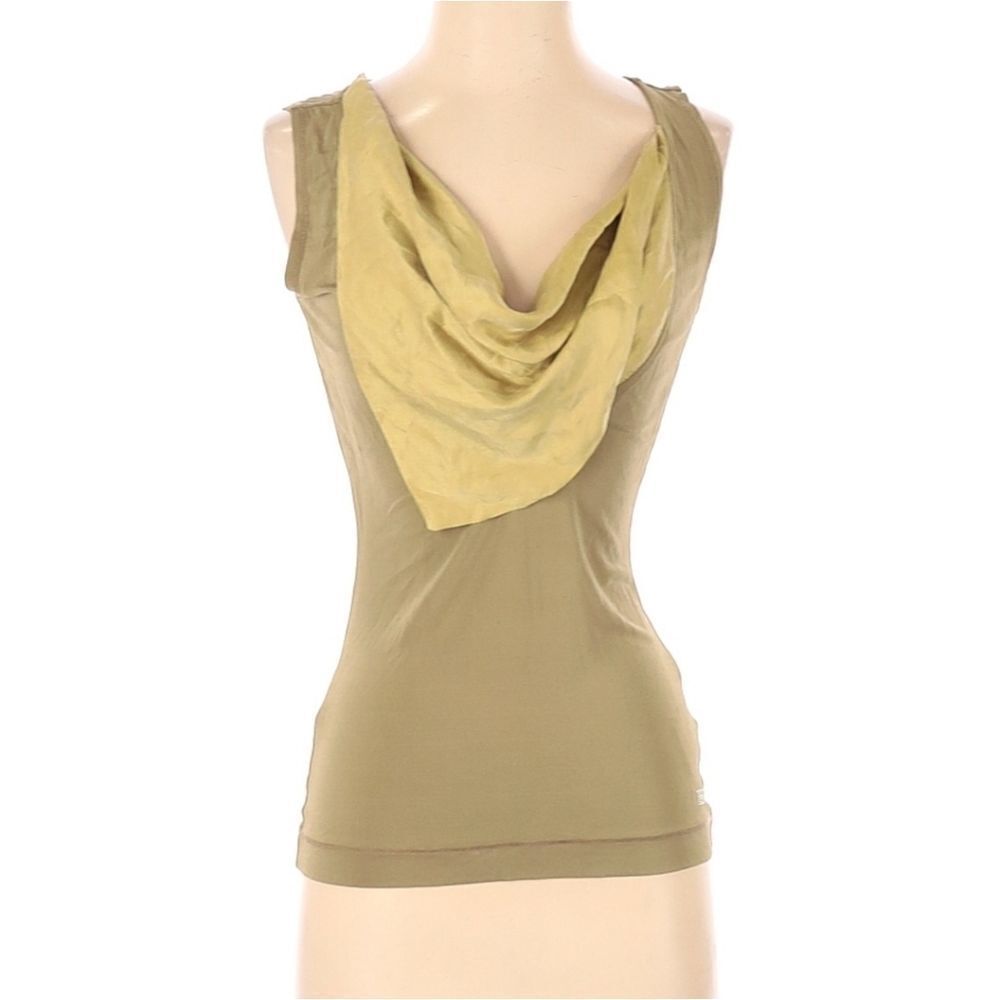 ‎Escada Draped Sleeveless Top
